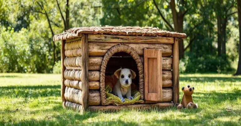 como fazer casinha de cachorro de garrafa pet