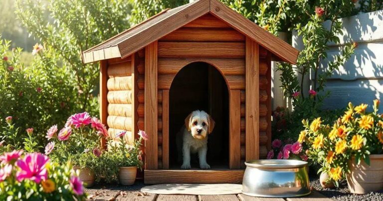 como fazer casinha de cachorro de madeira