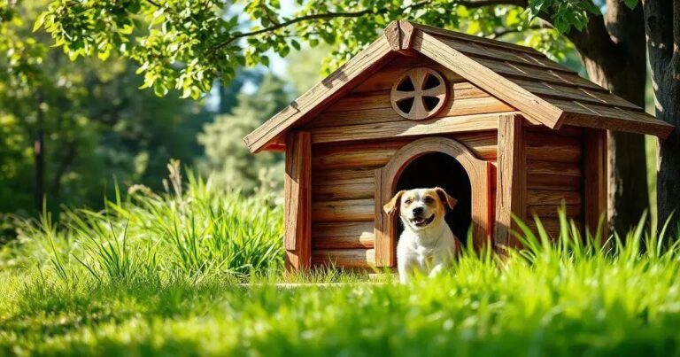 como fazer casinha de cachorro grande