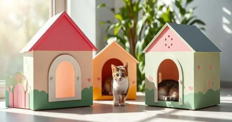 Como Fazer Casinhas Para Gatos De Papelao