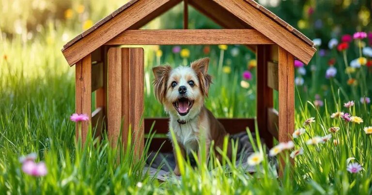 como fazer cercado para cachorro pequeno