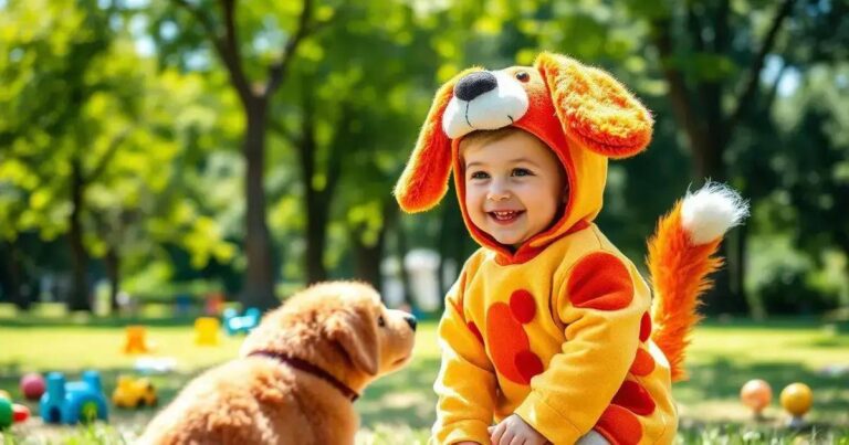 como fazer fantasia de cachorro infantil