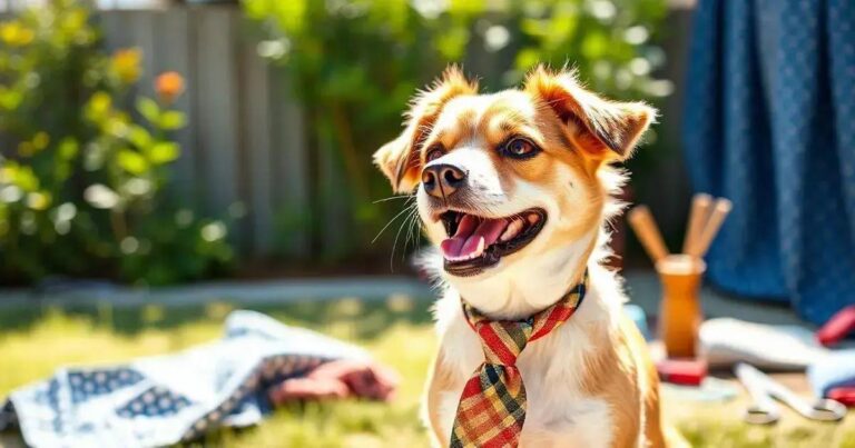 como fazer gravata para cachorro passo a passo