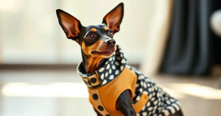 como fazer roupa de cachorro pinscher