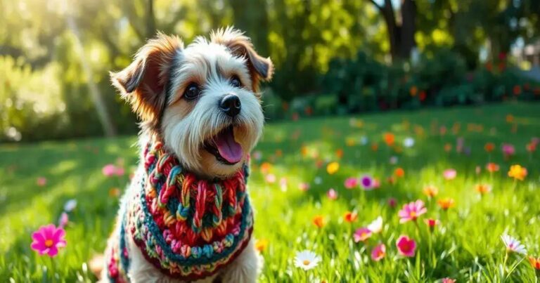 como fazer roupa de trico para cachorro