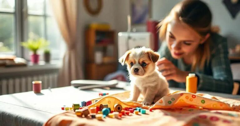 como fazer roupinha de cachorro filhote