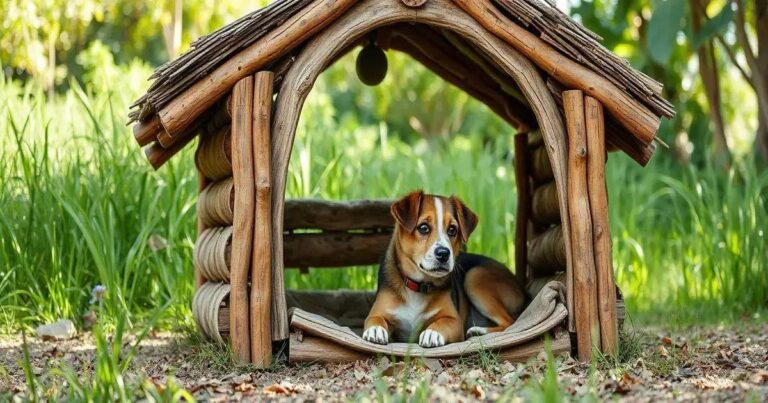 como fazer um canil de cachorro