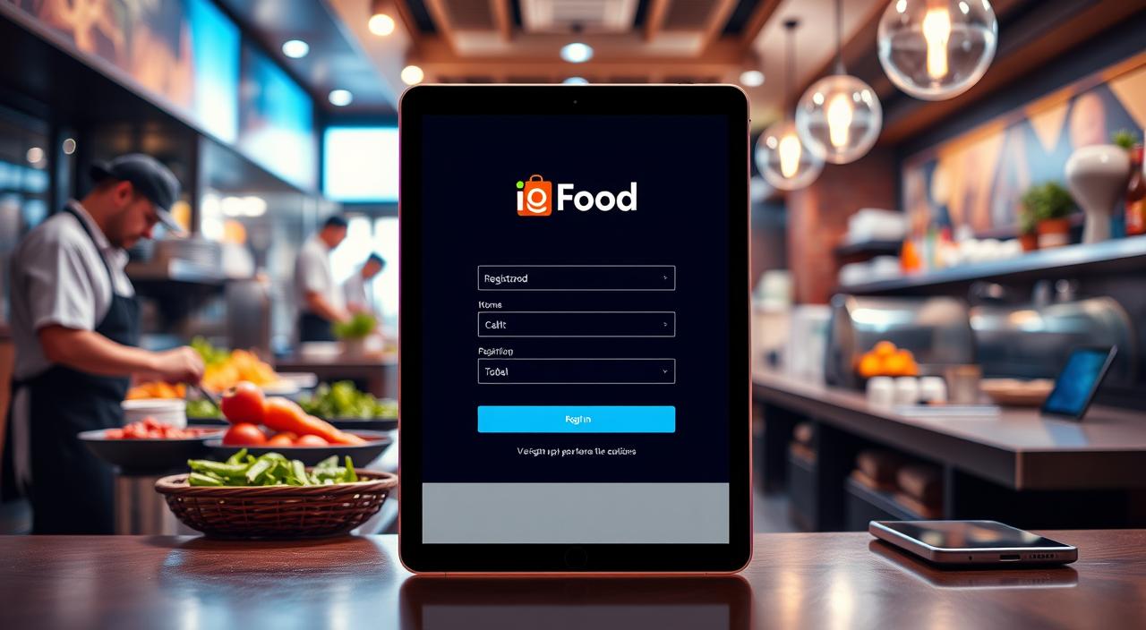 ifood register restaurant