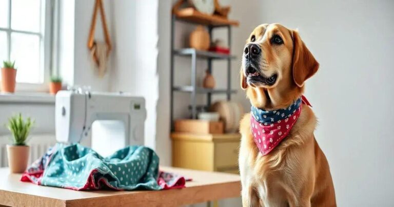 como fazer bandana para cachorro passo a passo