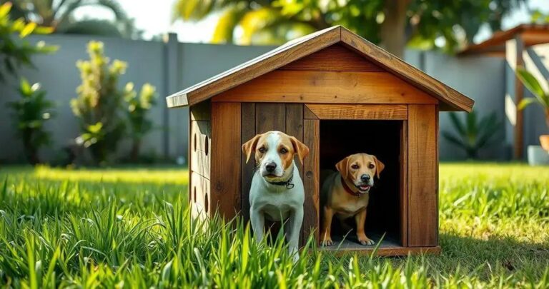 como fazer casinha para cachorro barata