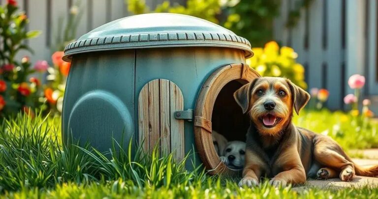 como fazer casinha para cachorro de bacia