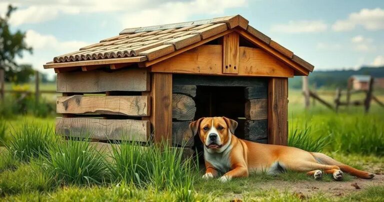 como fazer casinha para cachorro de palete