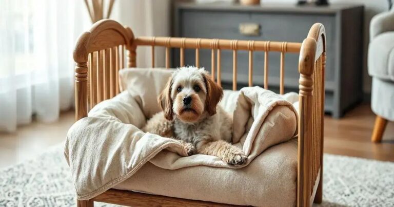 como fazer um berço para cachorro