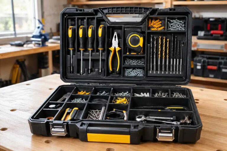 Maleta de ferramentas: como organizar itens essenciais sem perder produtividade